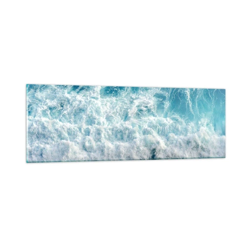 Üveg kép - Vidáman és ugrálva - 90x30 cm