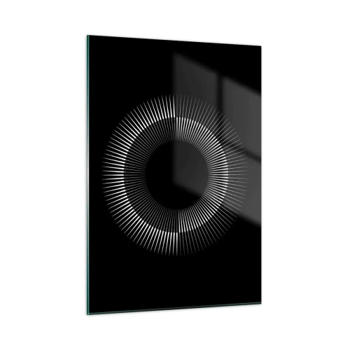 Üveg kép - Fekete Nap - 50x70 cm