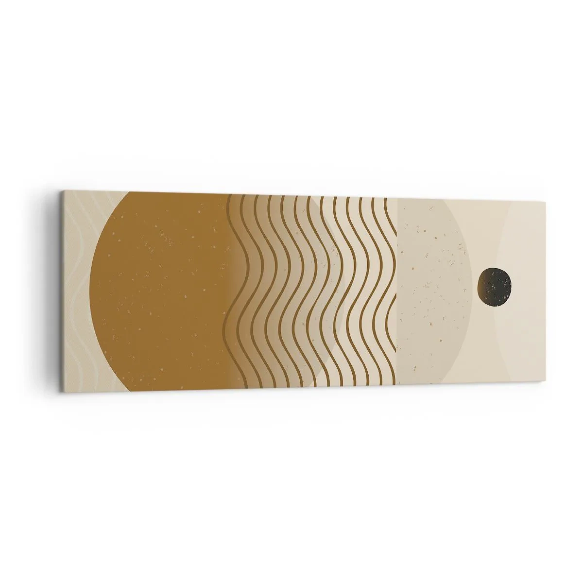 Vászonkép - A geometriai formák eredetéről - 140x50 cm