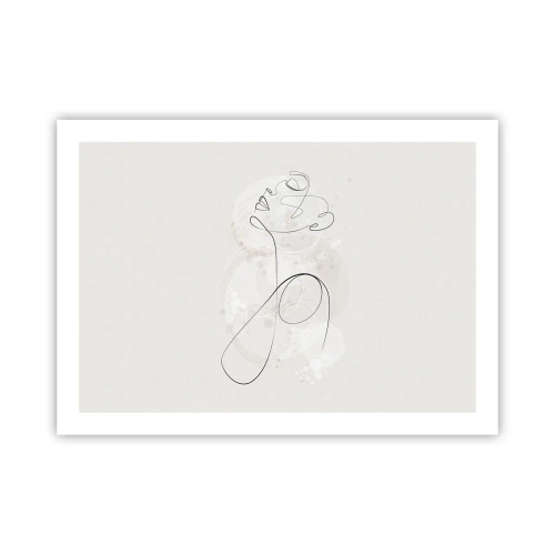 Poszter - A szépség spirálja - 70x50 cm