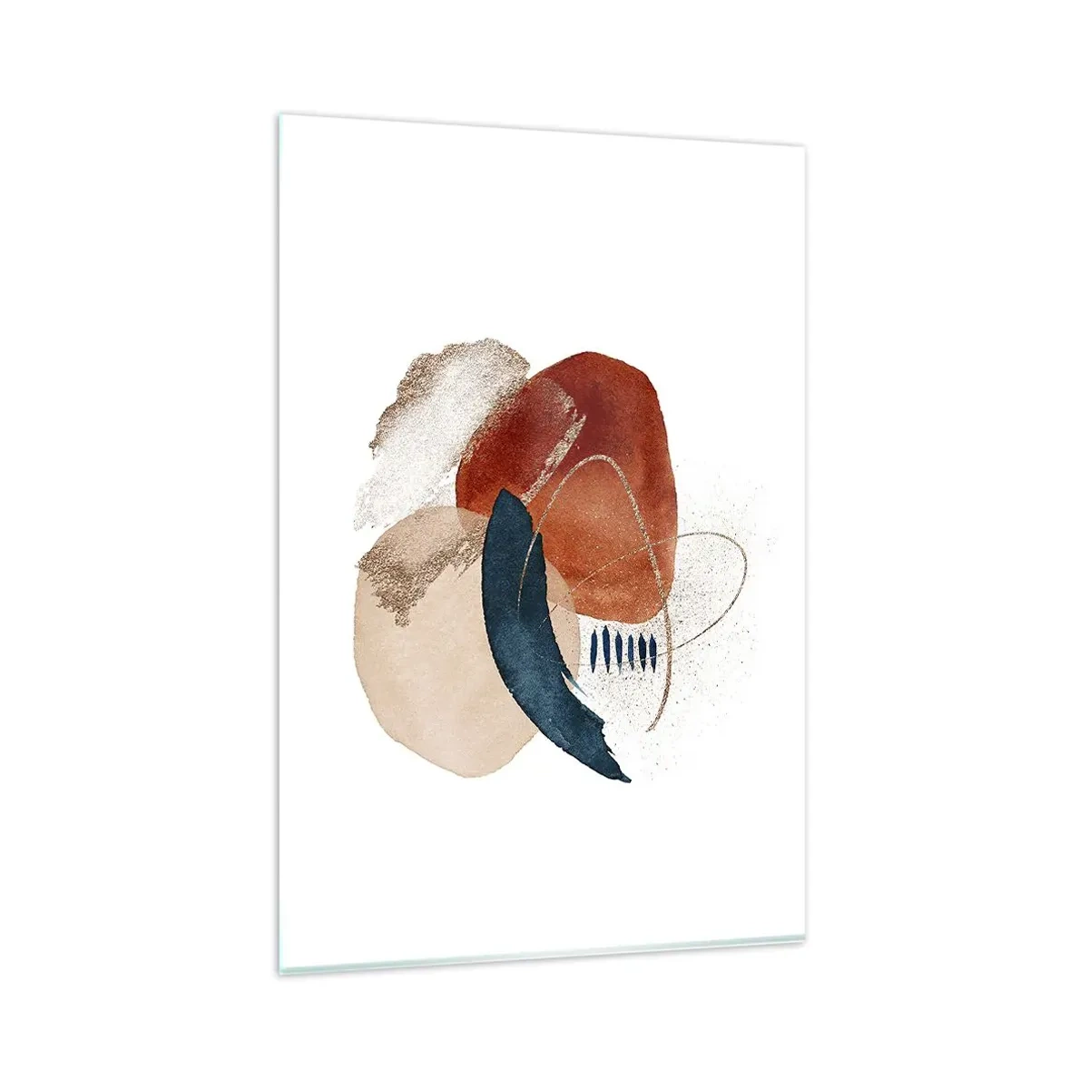 Üveg kép - Ovális kompozíció - 80x120 cm