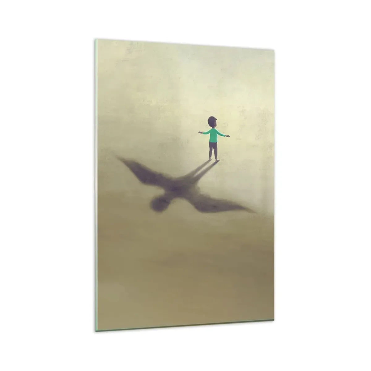 Üveg kép - A jövő hőse - 80x120 cm