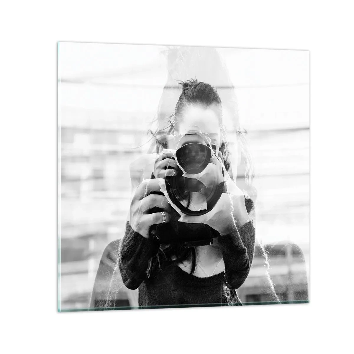 Üveg kép - Alkotó meg ez eszköze - 70x70 cm