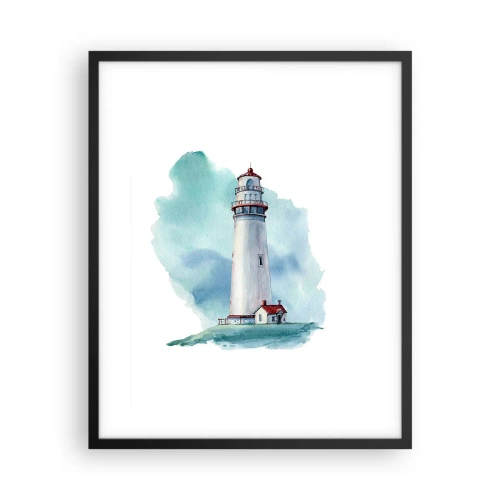 Poszter fehér keretben - A kék szelíd húga - 40x50 cm