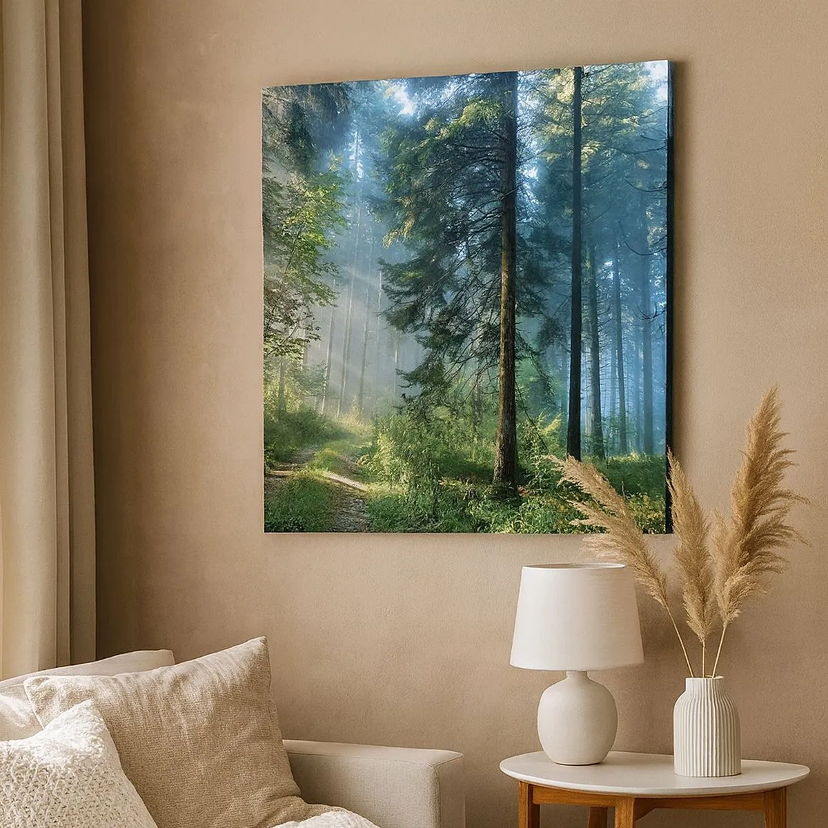 Vászonkép - Sugárzó reggel - 30x30 cm