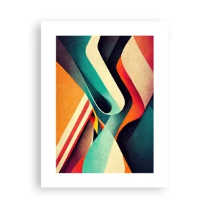 Poszter - Intenzív kompozíció - 30x40 cm