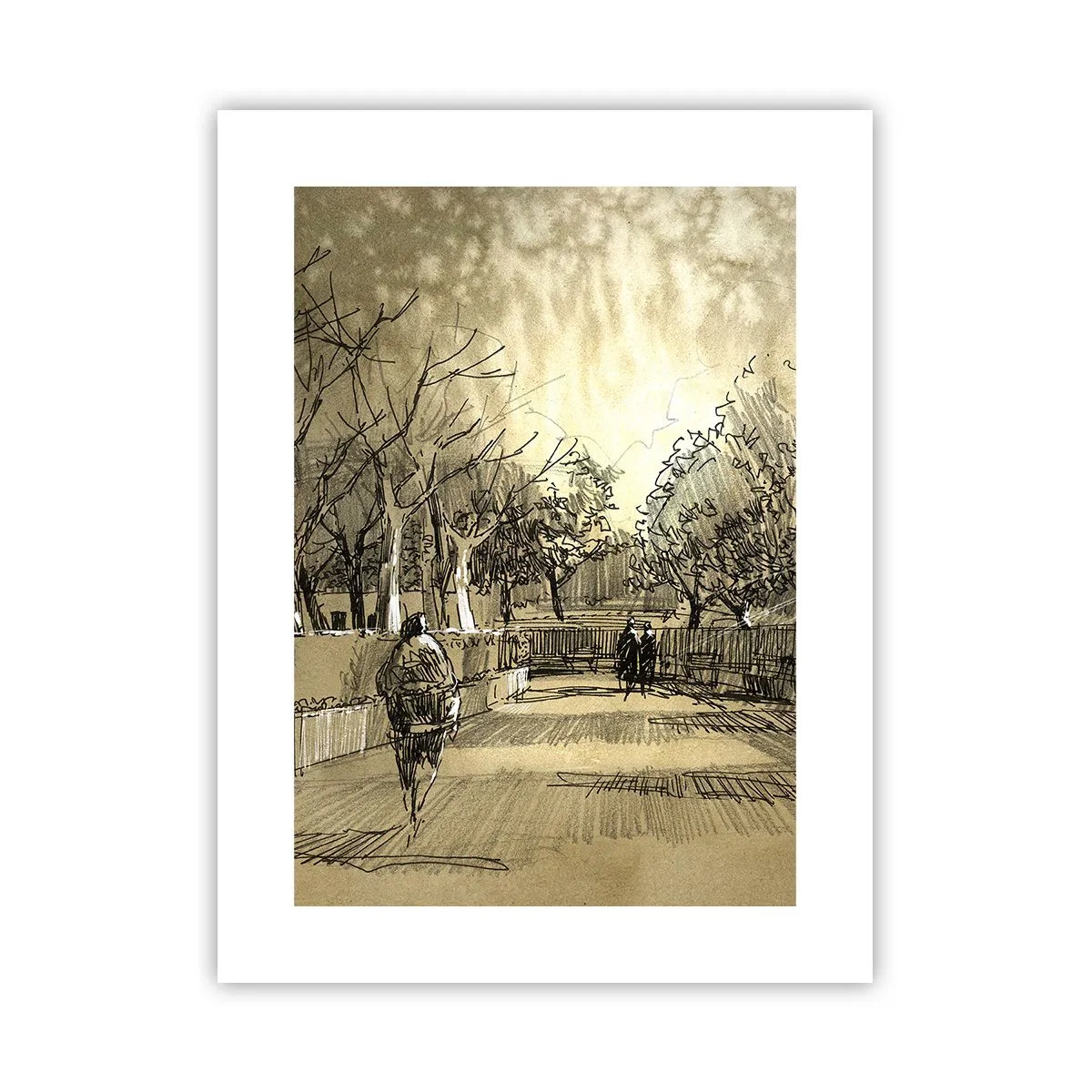 Poszter - Egy tollal megállított pillanat - 30x40 cm