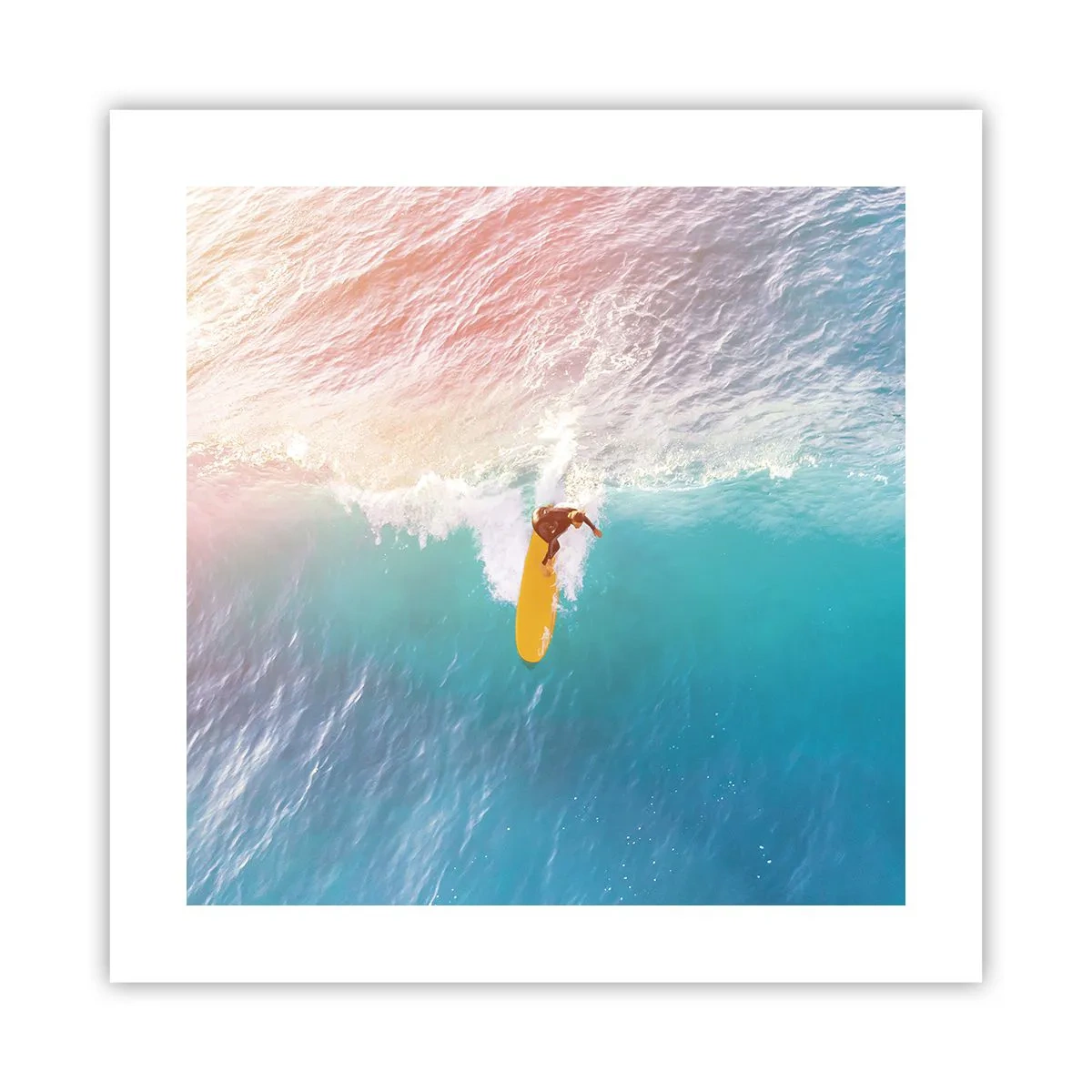 Poszter - Az óceánlovas - 40x40 cm