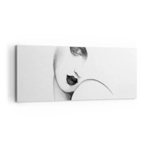 Vászonkép - Łempicka stílusában - 100x40 cm