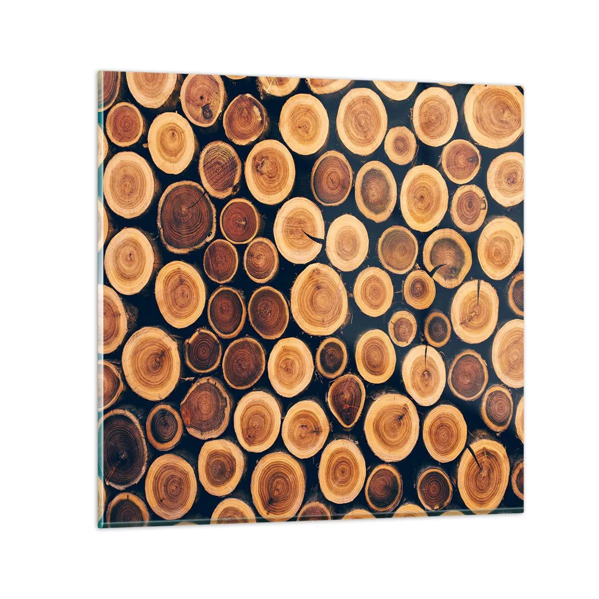 Üveg kép - Hány évesnek nézek ki? - 30x30 cm