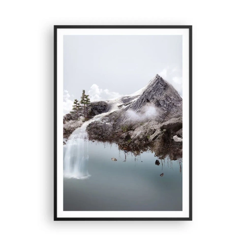 Poszter fehér keretben - Egy szürrealista szemével - 70x100 cm