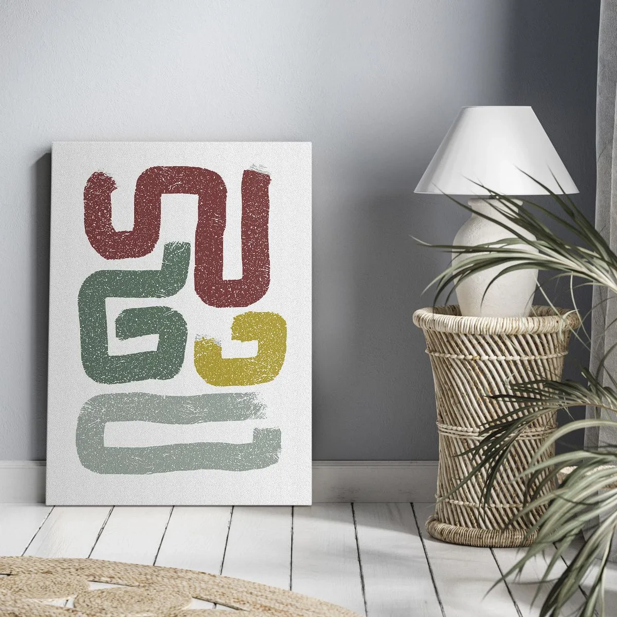 Vászonkép - Egy ismeretlen nyelven - 45x80 cm