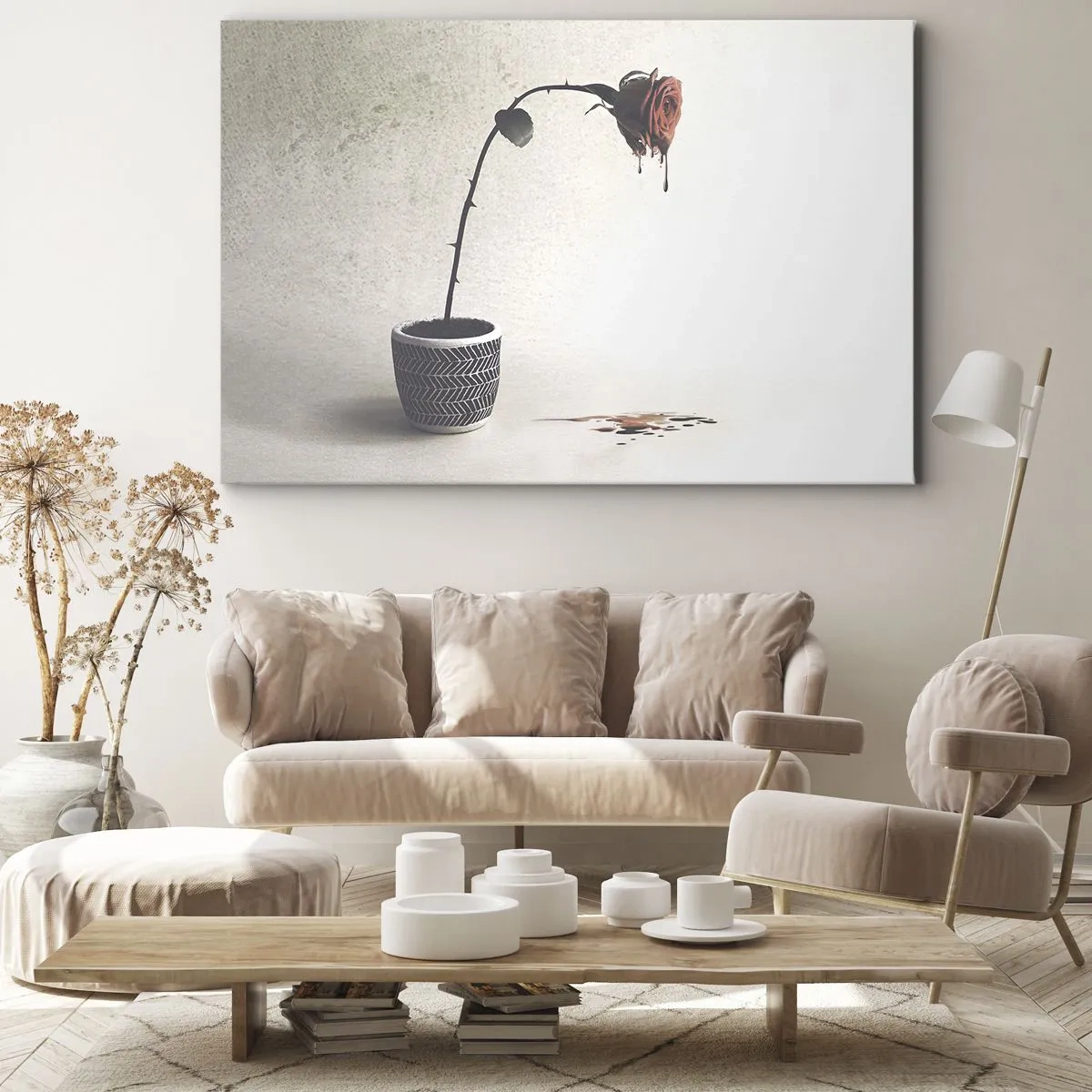 Vászonkép - Rosa dolorosa - 120x80 cm