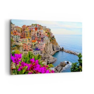 Vászonkép - Nevető város - 120x80 cm