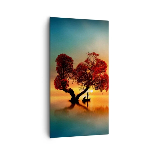 Vászonkép - A világtalanság csendje és az eltávoldotak - 55x100 cm