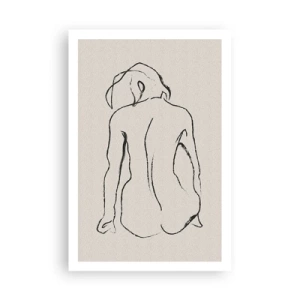 Poszter - Lány meztelenül - 61x91 cm