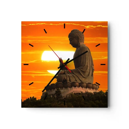 Falióra, Óra - Félelem nélkül a világtól - 40x40 cm