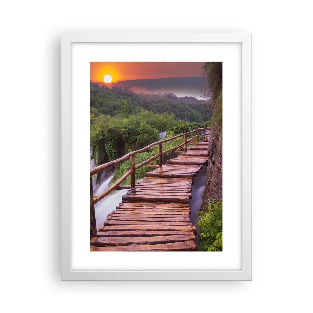 Poszter fekete keretben - Hihetetlen szépség - 30x40 cm