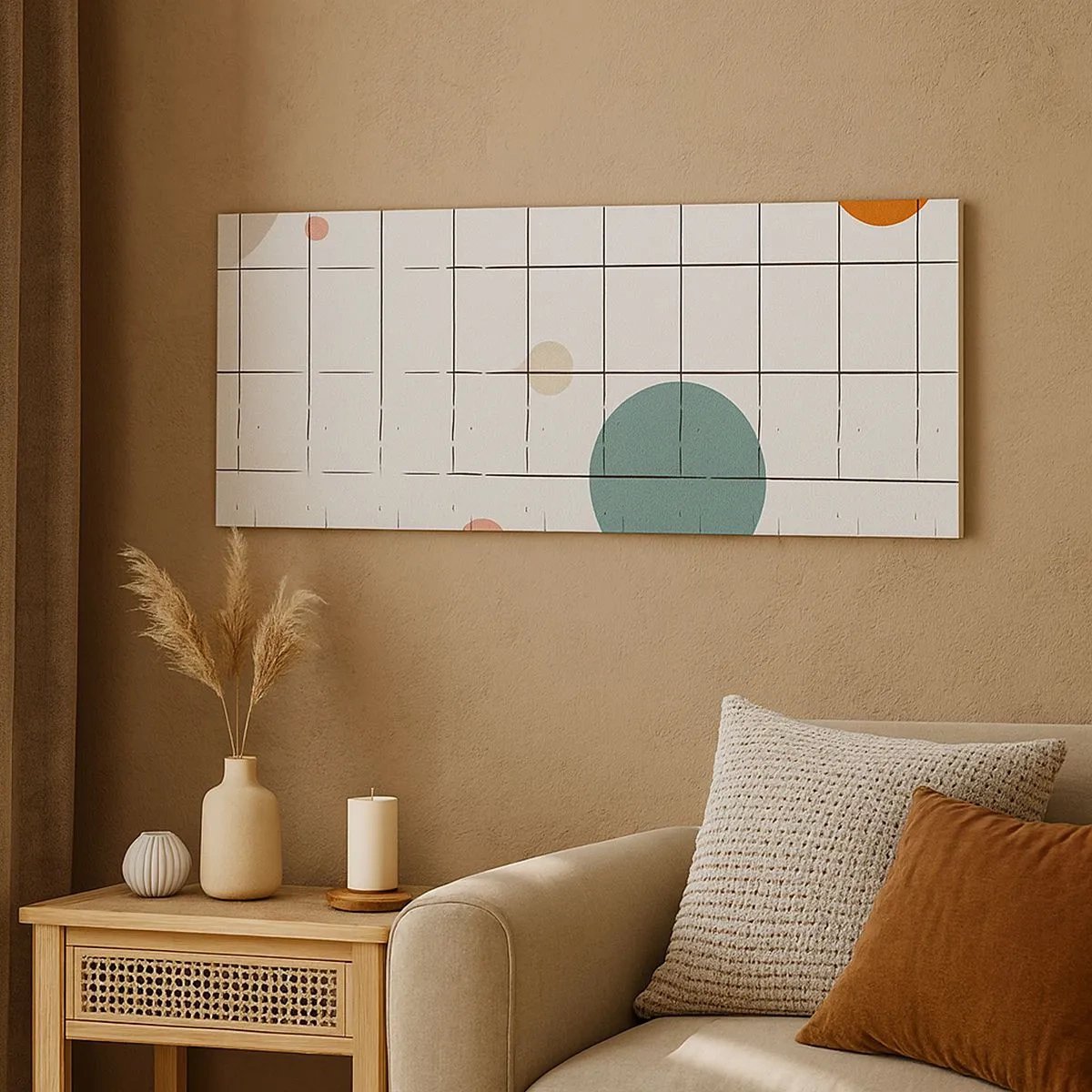 Vászonkép - Csapdába esve. Mi vagy ők? - 100x40 cm