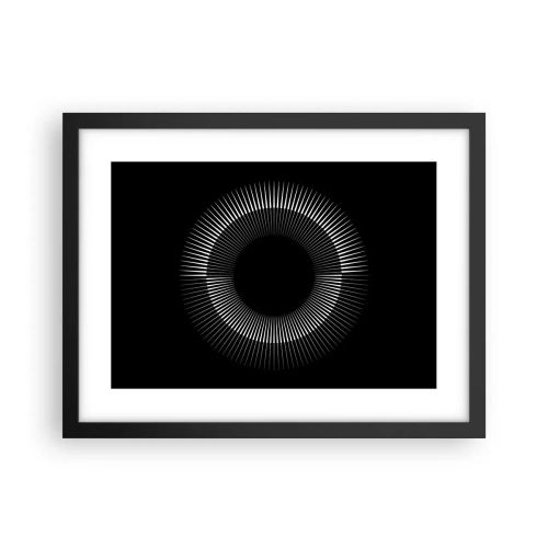 Poszter fehér keretben - Fekete Nap - 40x30 cm
