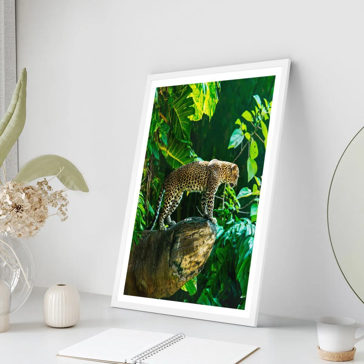 Poszter fekete keretben - A vadászatra? - 70x100 cm