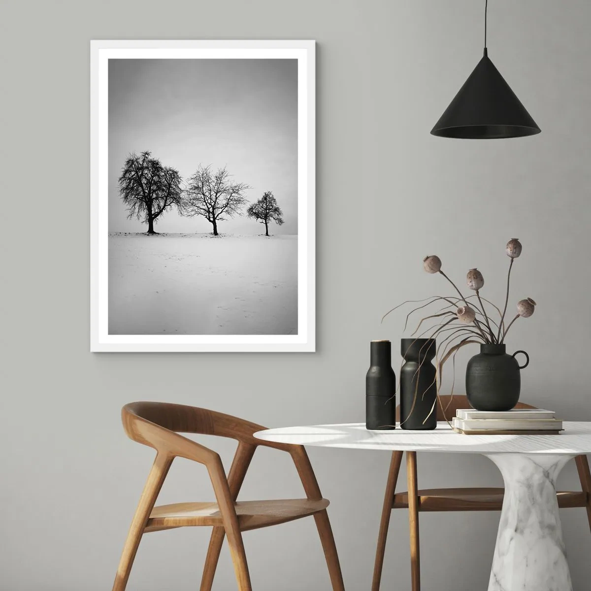 Poszter fekete keretben - Miről álmodoznak? - 50x70 cm