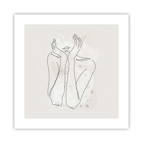 Poszter - Várva-várt pillanat - 40x40 cm