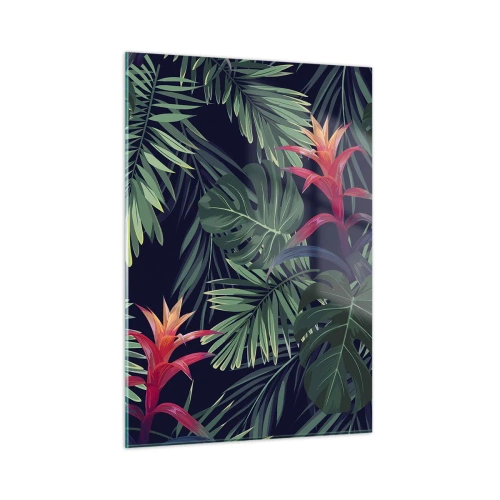 Üveg kép - Zölden égni - 50x70 cm