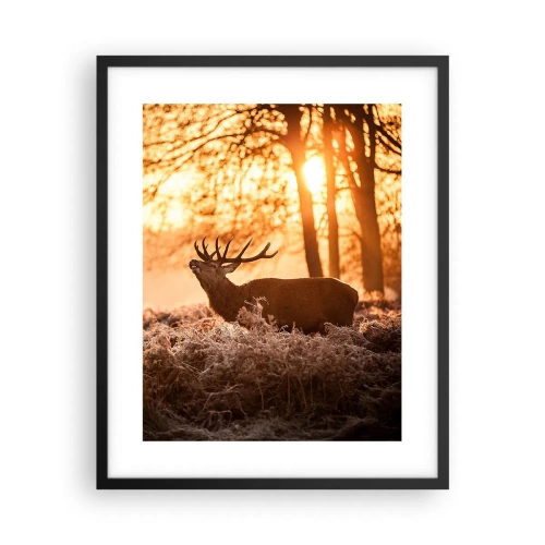 Poszter fehér keretben - Vadász álma - 40x50 cm
