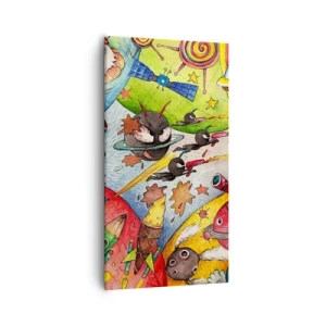 Vászonkép - Nagy űrkaland - 55x100 cm