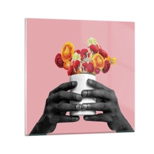 Üveg kép - Az élet apoteózisa - 70x70 cm