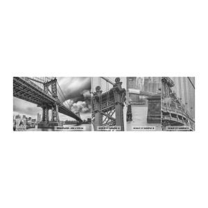 Fotótapéta Minta Premium Canvas - A város szívébe - New York, Város, Manhattan - 100x30 cm