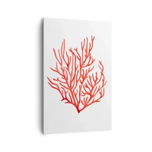 Vászonkép - Korall filigrán - 80x120 cm