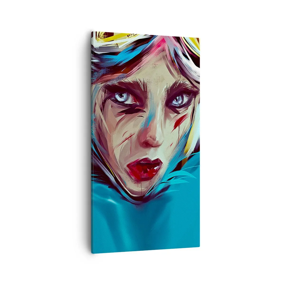 Vászonkép - Utcai harcos - 55x100 cm