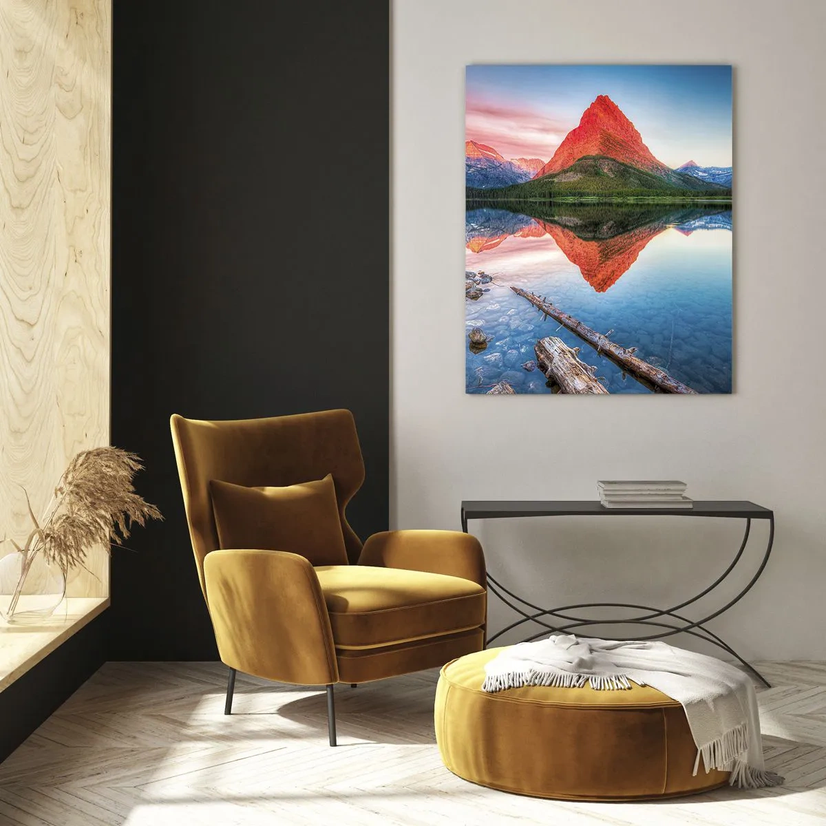 Üveg kép - Forróság és hideg - 70x100 cm
