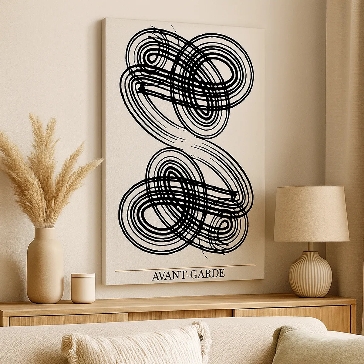 Vászonkép - Spontán jött ki - 50x70 cm