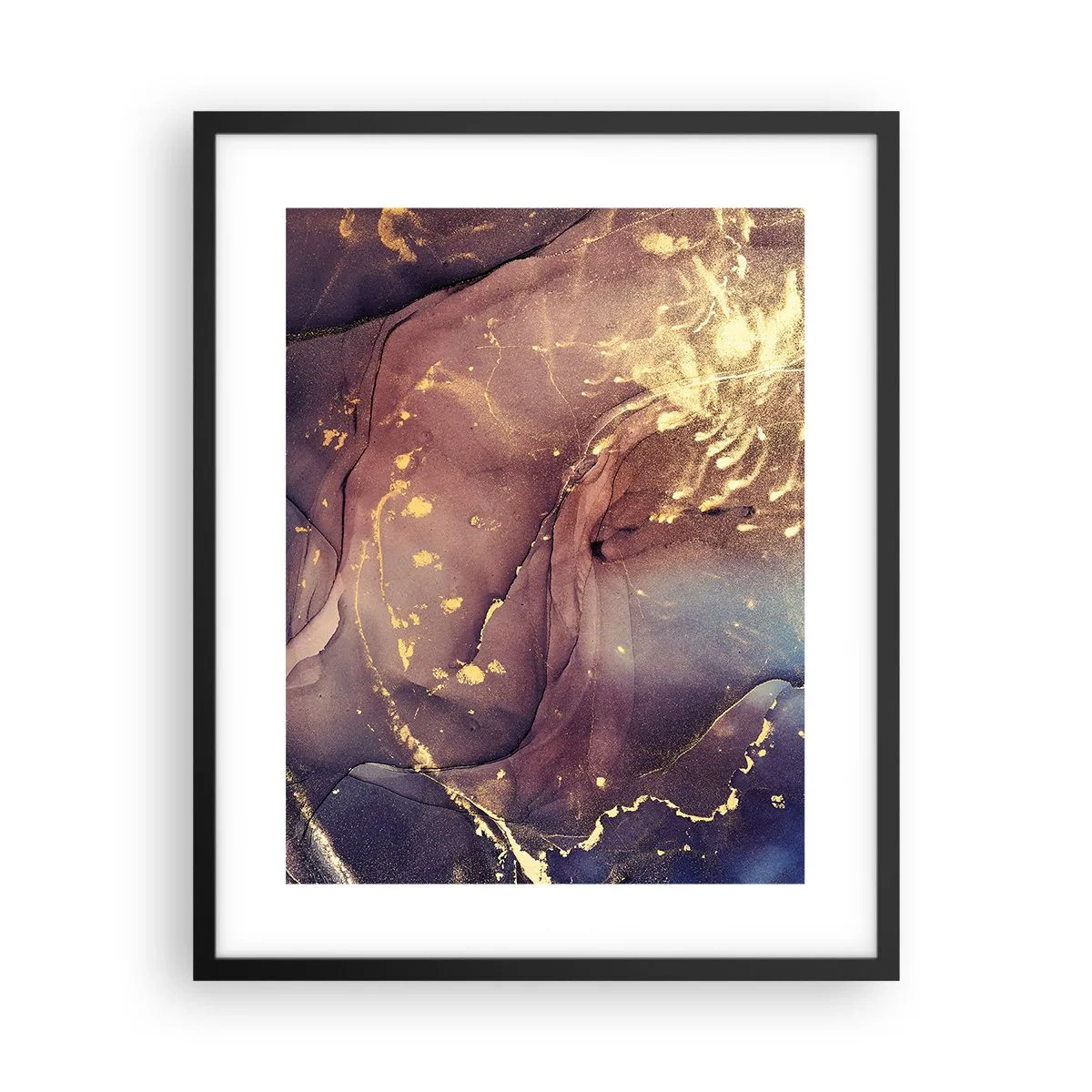 Poszter fehér keretben - Anyag és lélek - 40x50 cm