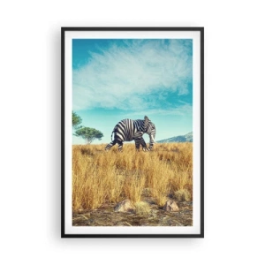 Poszter fehér keretben - A szürke már nem menő - 61x91 cm