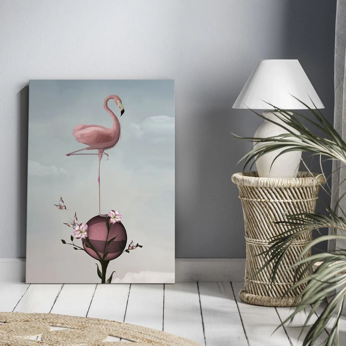 Vászonkép - Kosárlabda allegória - 50x70 cm