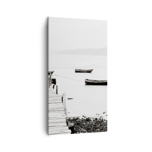 Vászonkép - Csendes és tiszta víz felett - 45x80 cm