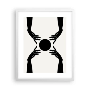 Poszter fekete keretben - Egy titkos jel - 40x50 cm