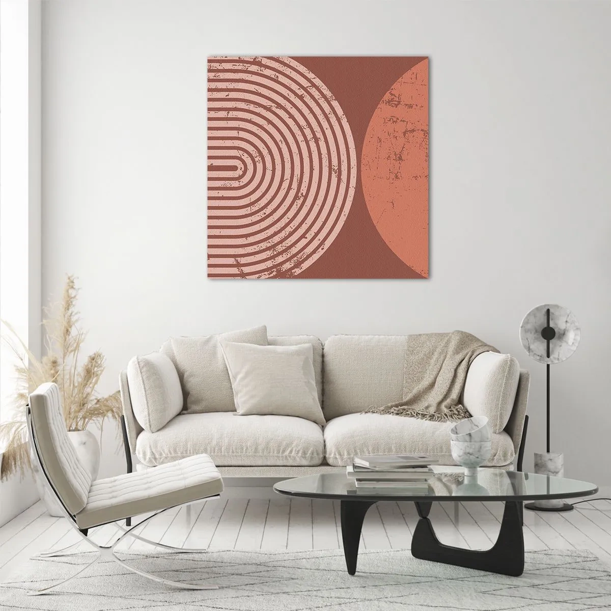 Üveg kép - Szoros kapcsolat - 70x70 cm