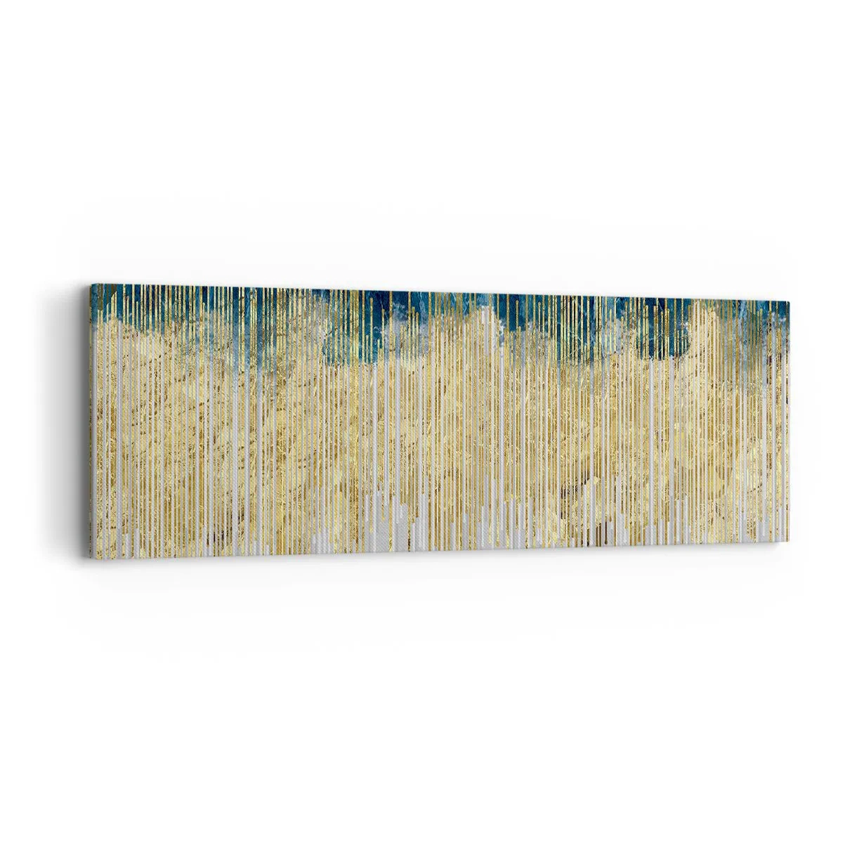 Vászonkép - Aranyozott határ - 90x30 cm