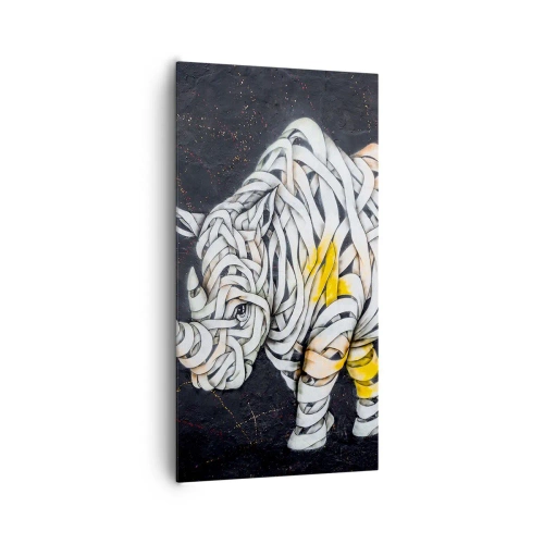 Vászonkép - A vastag bőr egy mítosz - 65x120 cm