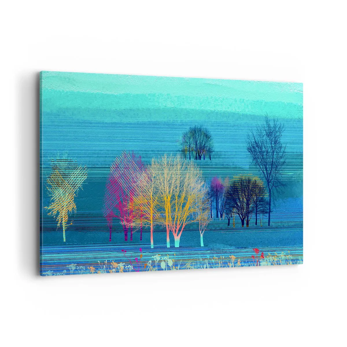 Vászonkép - Fésűs táj - 120x80 cm