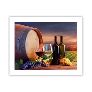 Poszter - Az életnek itt íze van - 50x40 cm