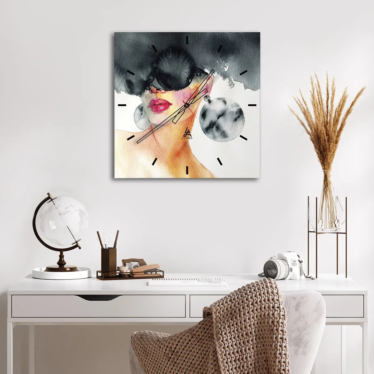 Falióra, Óra - Az elegancia titka - 30x30 cm