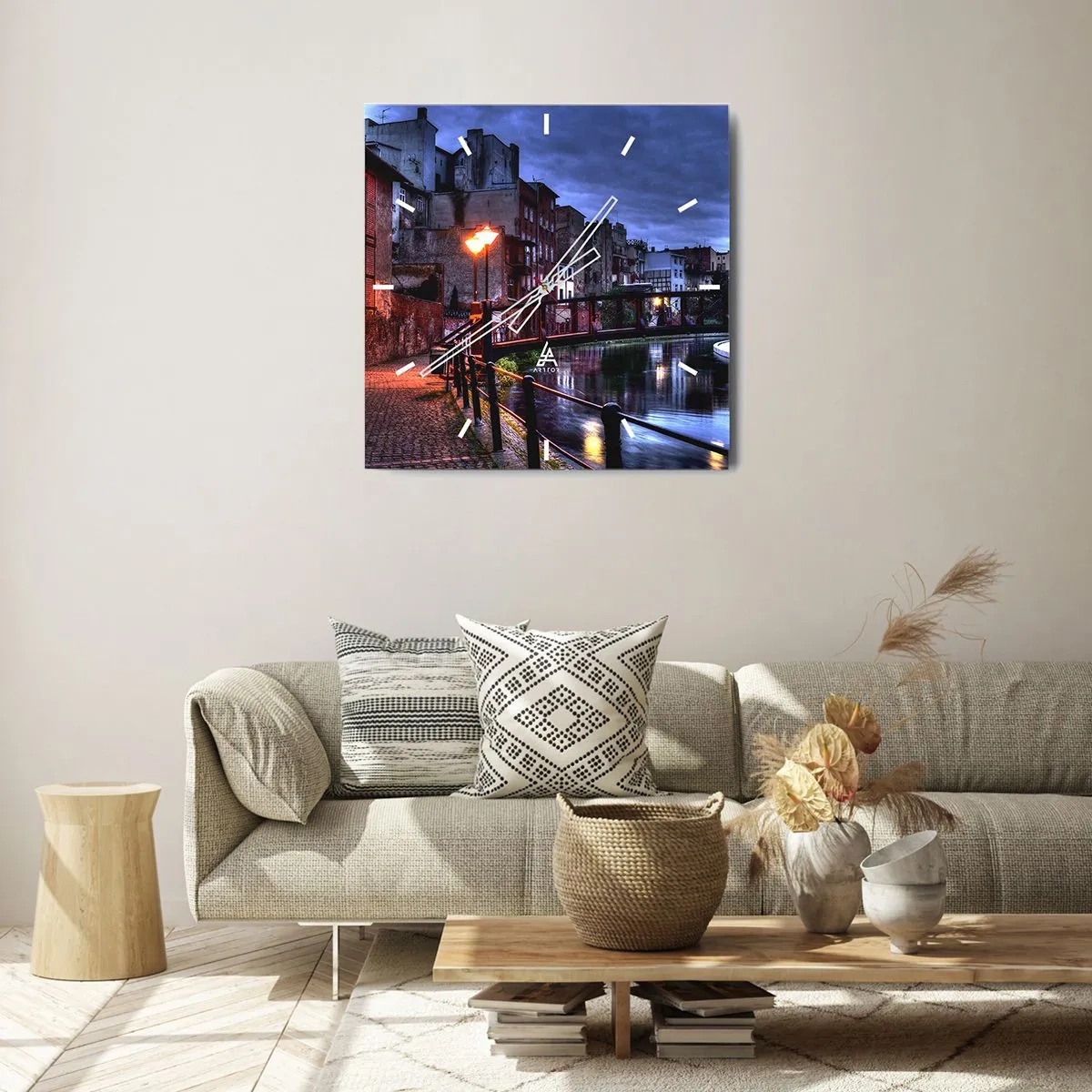 Falióra, Óra - Nem ismerte így Bydgoszczot - 40x40 cm