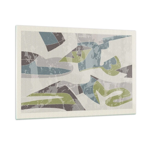 Üveg kép - Kompozíció üveg mögött - 120x80 cm