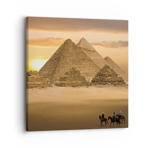 Vászonkép - Évezredek óta nincs változás - 30x30 cm